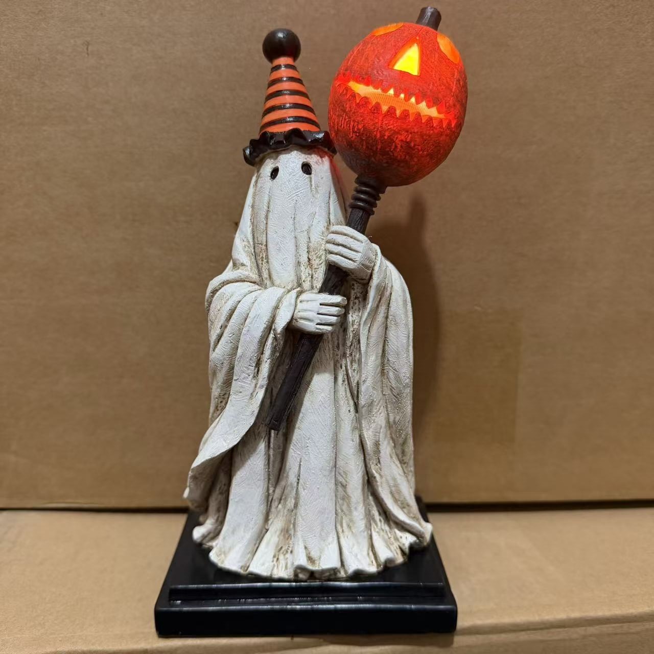 亚马逊新可爱设计实用Ghost Figurine with Glowing发光幽灵摆件办公、文化实拍产品高清图