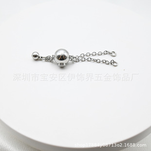 Suitable for Apple Huawei watch strap ball automatic adjustment stainless steel mechanical spring buckle in stock