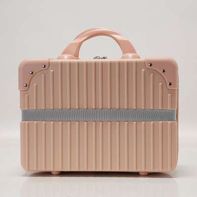 Multifunctional Luggage Case Cosmetic Case Beauty Makeup Storage Case Small Size Suitcase Lightweight Large Capacity Loanbox Gift Box