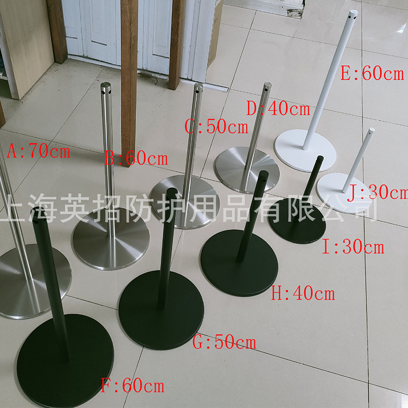 博物馆围栏美术馆穿线栏杆座画廊不锈钢一米线画室警戒线护栏防撞