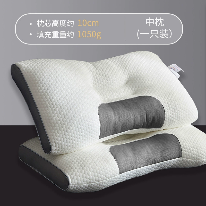Factory direct selling SPA soybean fiber pillow, cervical spine spine, sleep pillow core without deformation, not collapsed universal pillow