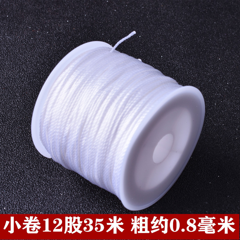 White crochet, pliers, scissors, 35meter