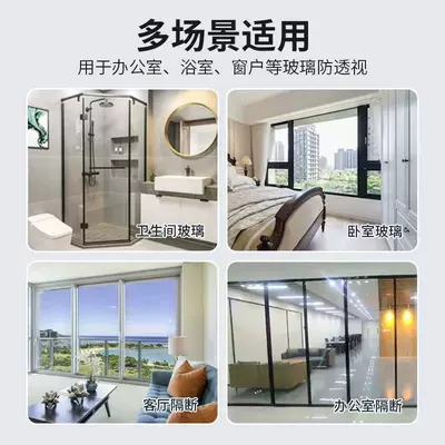 opaque and sun-resistant paint for: Glass agent