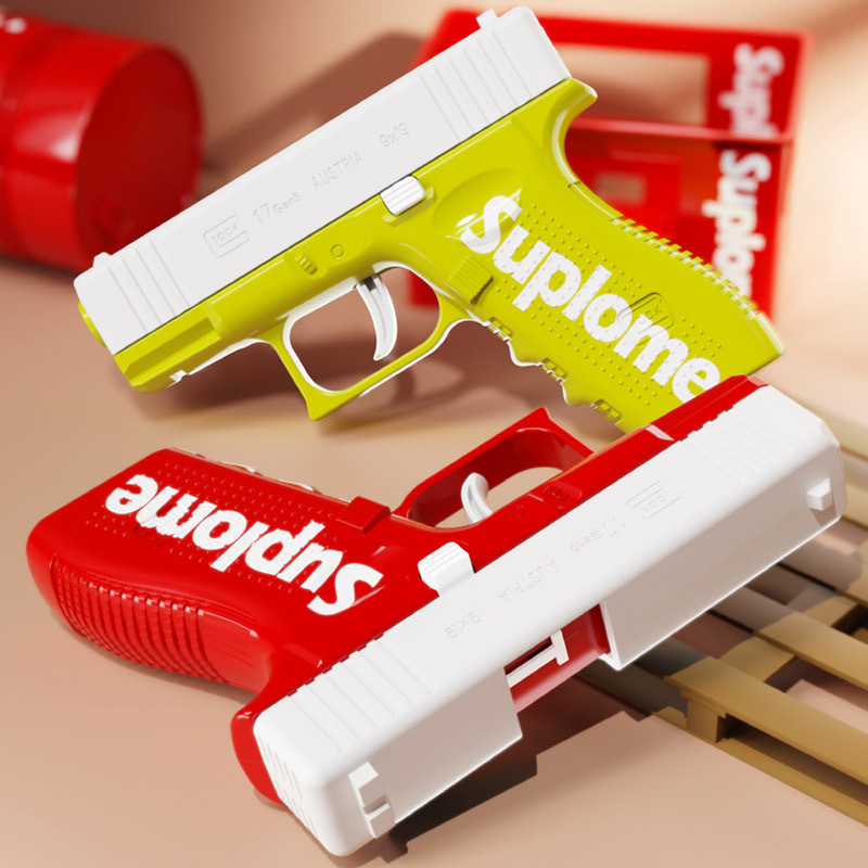 GLOCK WATER GUN M1911 수동 연속 보어 야외 물총 어린이 부모-어린이 목욕 물 놀이 장난감