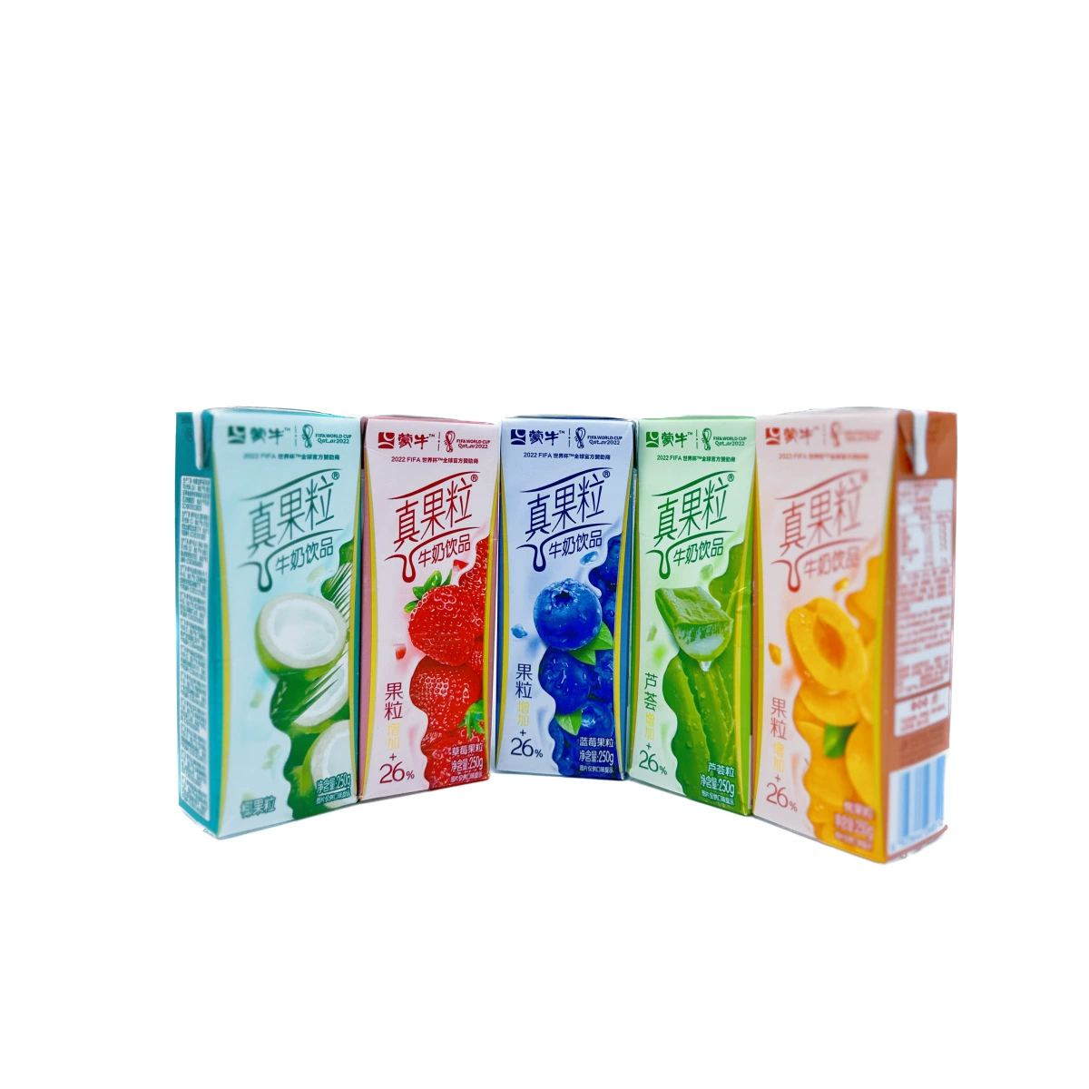 Молочный напиток с ягодами Real fruit grain клубника черника кокос 250 г*12 коробка/целая коробка вкус винограда