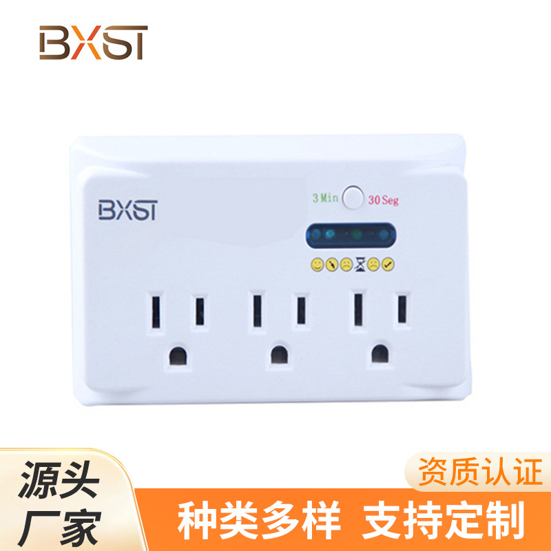 120V、15A带延迟时间选择多功能冰箱空调洗衣机电视电压保护器