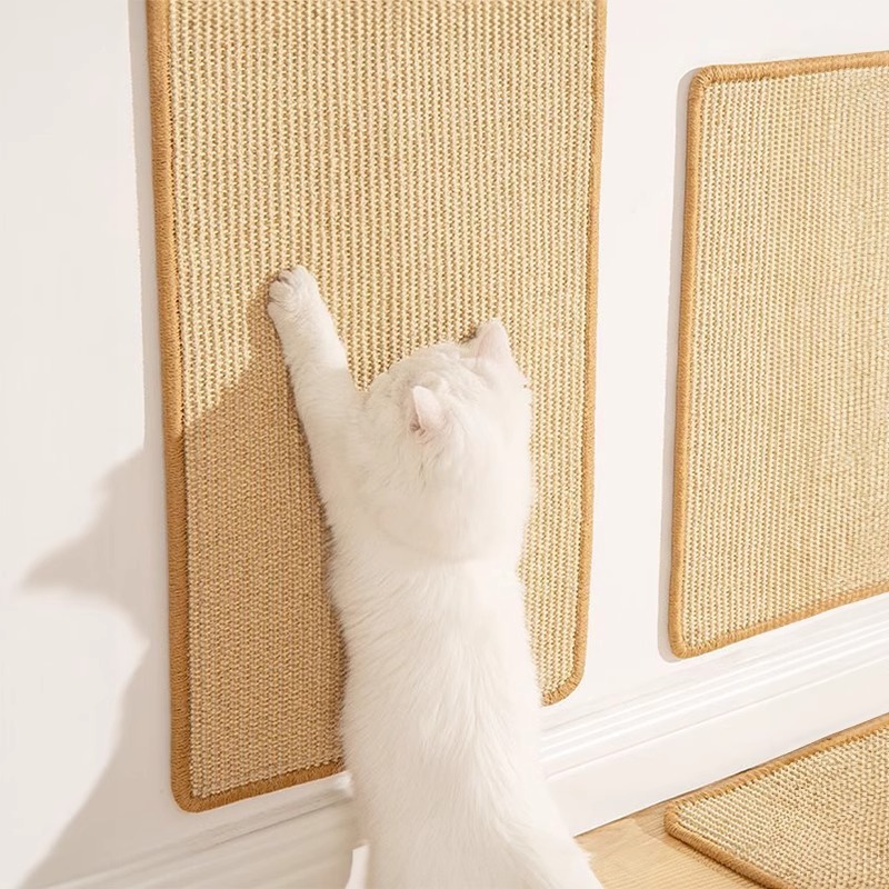 猫用サイザル麻マット、猫用爪とぎ、欠けにくい猫用爪とぎ、壁掛け猫用おもちゃ、ソファ保護、ペット用おもちゃ|undefined