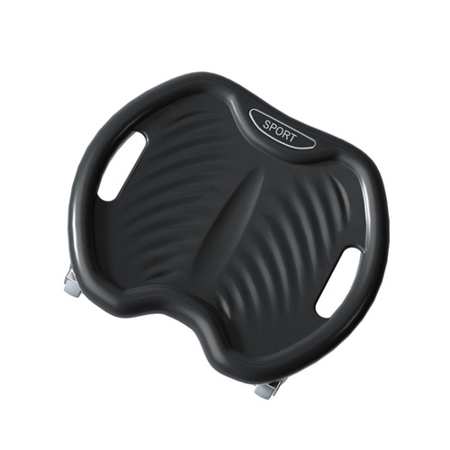 Abdominal disc four-wheel silent abdominal muscle sliding disc men's home abdominal curling abdominal wheel core strength training device