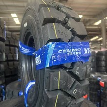 半实心650-10叉车充气轮胎28X9-15加强型700-12千里马825-15