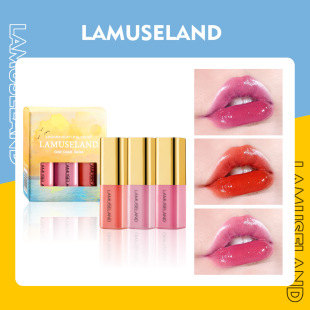 LAMUSELAND/LAMUSELAND Three Pack Velvet Fog Mini Lip Gloss 3.5Gx3 #LA0006