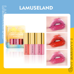 LAMUSELAND/拉慕絲蘭 三支裝絲絨霧面迷你唇彩 3.5Gx3 #LA0006