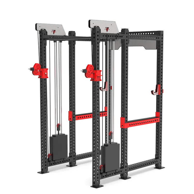 REP Smith casero pequeño pájaro entrenador integral de fitness push push-up sentadilla multifuncional pórtico rep