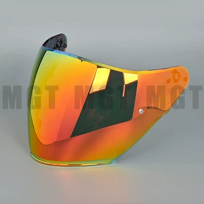 Jet Half Helmet Lenses, Dəbilqə (Kaska) aksesuarları - dark-tea-red