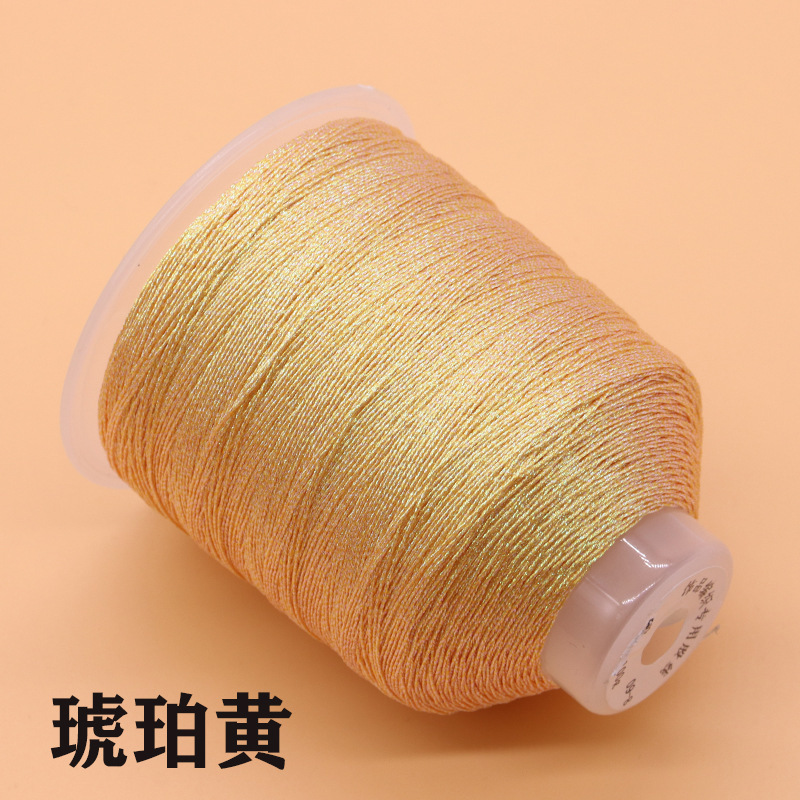 30 グラム新色手巻きブレスレット織りシンフォニー糸 diy ペンダント金糸蓮織りロープゴールドとシルバーのカラフルな糸|undefined