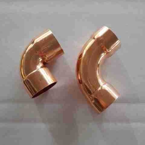 90 grados rojo cobre alargado socket grande R codo alargado codo doble acampanado