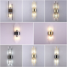 批发个性设计师轻奢玻璃壁灯客厅卧室酒店床头灯跨境代发过道壁灯