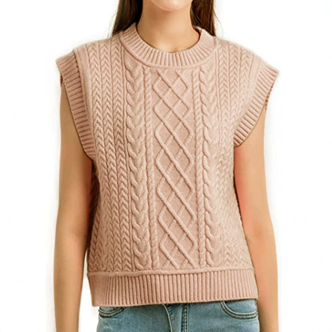 Внешняя торговля трансграничная Европа, Европа, Амазонка Источник свитер жилет Короткая свободная весна и осень