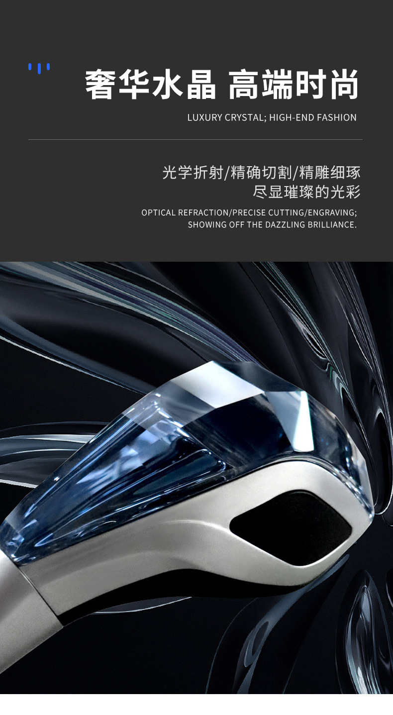 Suitable for Toyota Alphard Crystal Gear Shift Knob Alphard 30 Series Gear Shift Lever