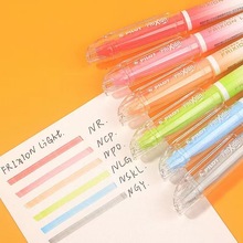 日本PILOT百乐可擦荧光笔学生划重点标记自然色糖果系磨擦记号笔