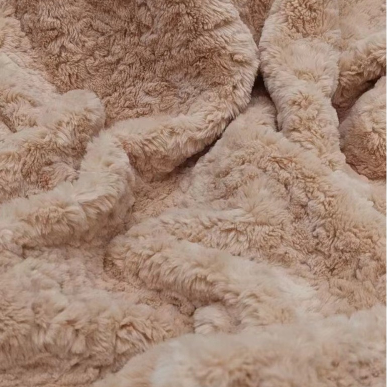 Mocha oso conejo pelo cepillo flor ropa bolsa tela de juguete