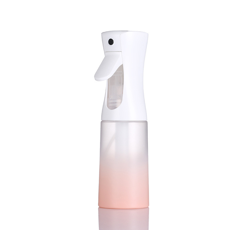 Botellas de Spray en Existencia de 200 ml y 300 ml, Color Degradado, Botella de Spray Continuo para Alcohol, Desinfección, Peluquería, Jardinería, Riego, Embalaje
