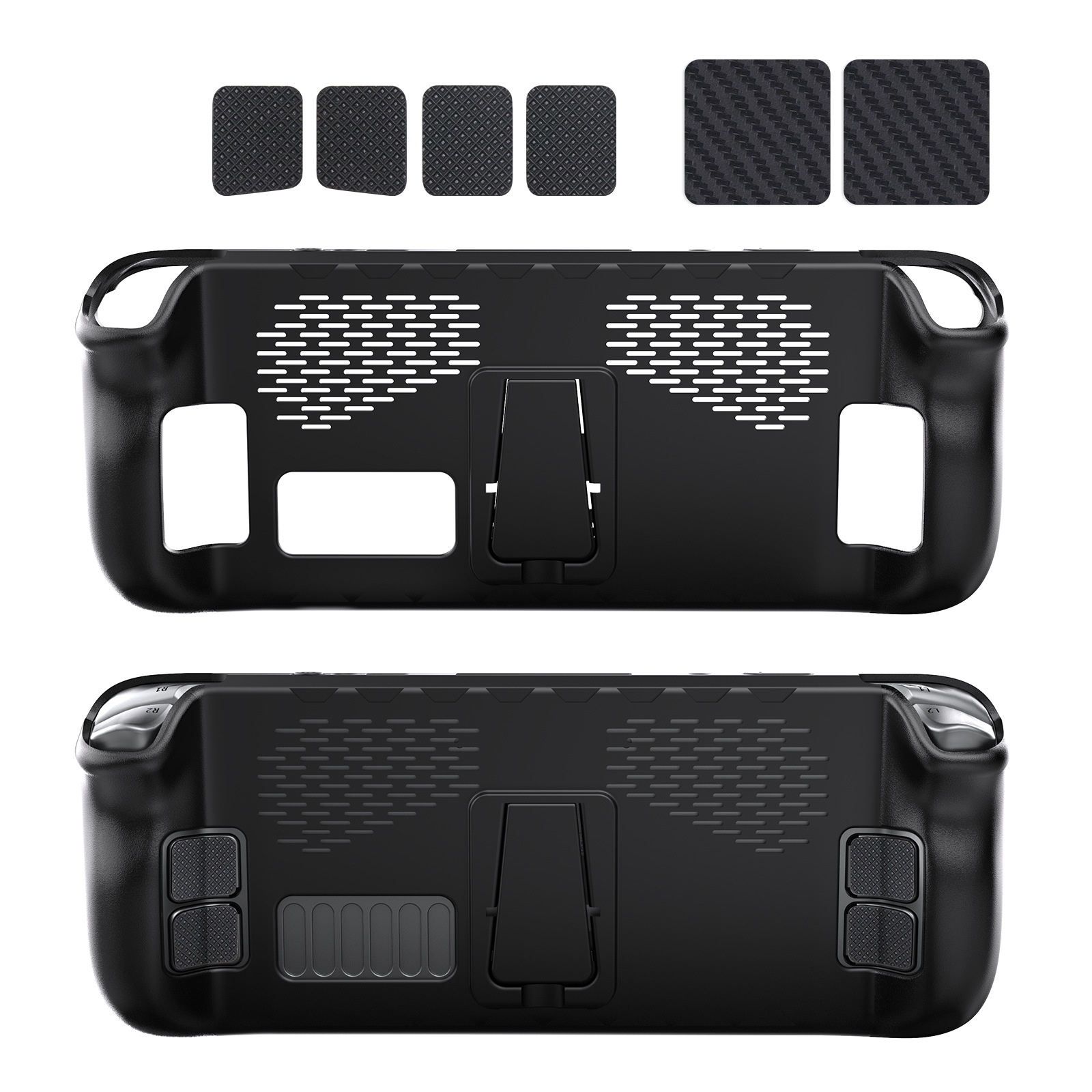 Steam Deck protective shell set TPU protective kit bracket touchpad…