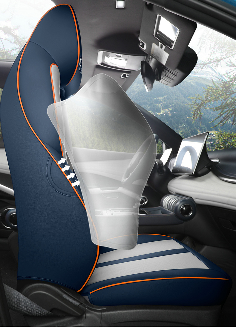 Suitable for BYD Yuan plus Special Seat Cover Full Cover Seat Cover Breathable Leather Four Seasons Cushion Cover Seat Cushion