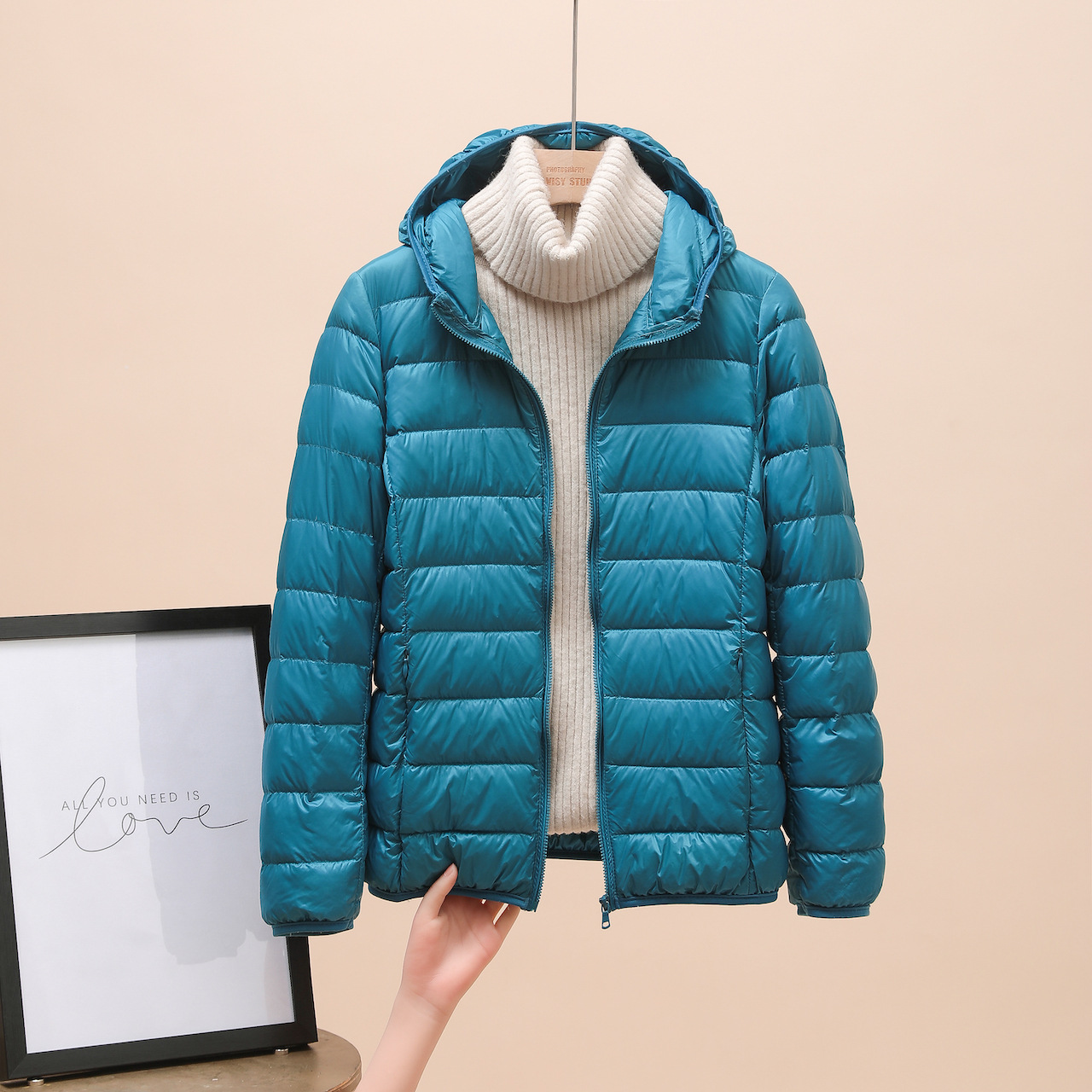 Lake blue (hooded)