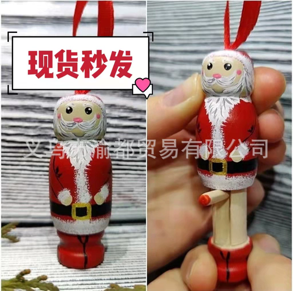 Много в наличии Смешные Санта Рождественская елка дерево весело ремесла