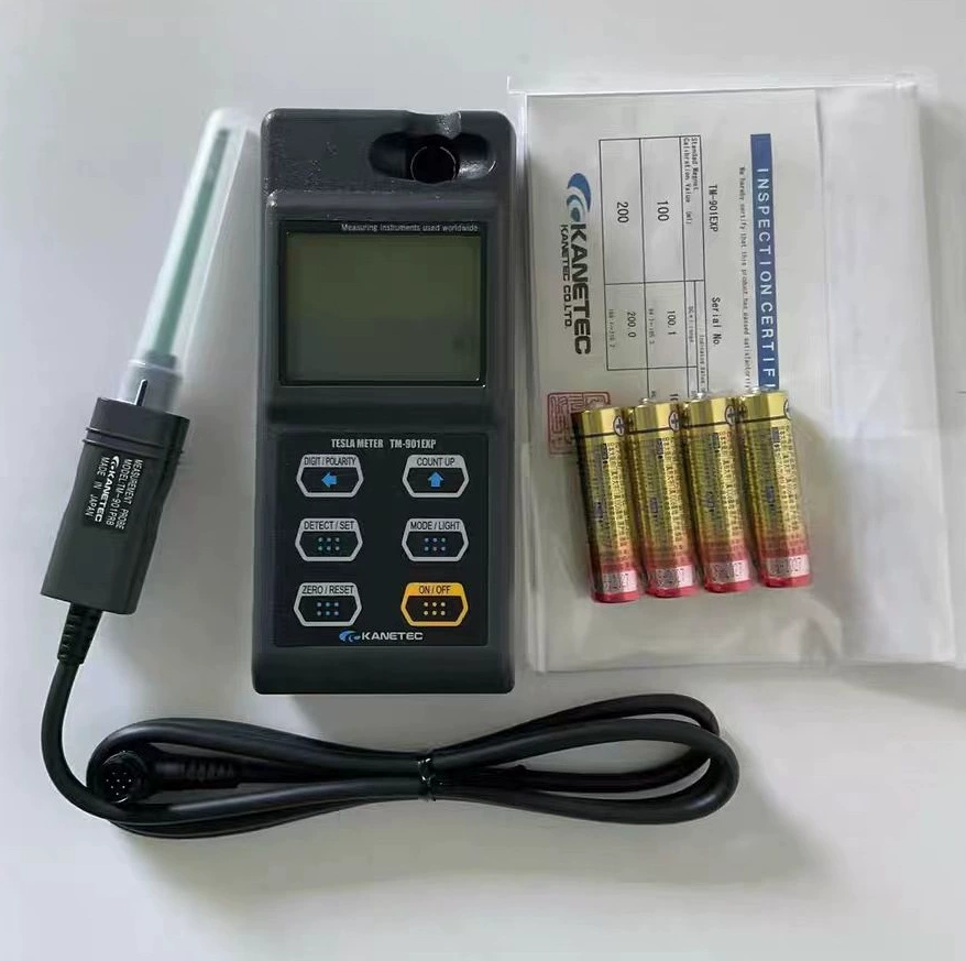 Подлинный японский мощный KANETEC гаусс-метр TM-801EXP прекращает производство TM-901EXP зонда TM-901PRB