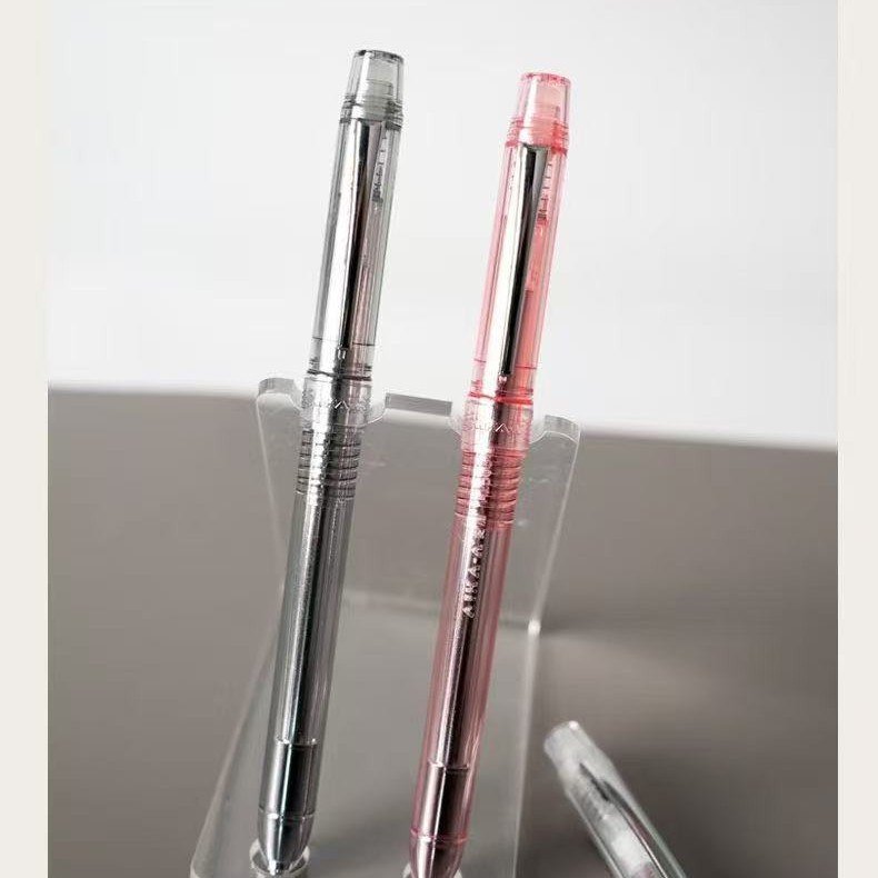 爱加AK100满分未来提拉中性笔高颜值黑红色学生考试刷题专用0.5mm|undefined