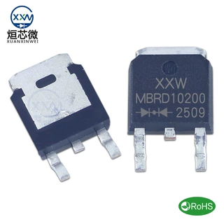 工厂直营 MBRD10200CT TO-252 10A/200V MBR10200DT 肖特基二极管