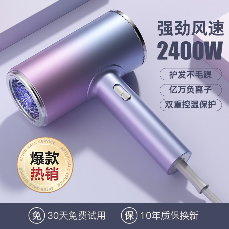 Hair Dryer Household Hair Salon High-Power Hair Care Styling Student Dormitory Silent Hair Dryer Quick Drying Constant Temperature