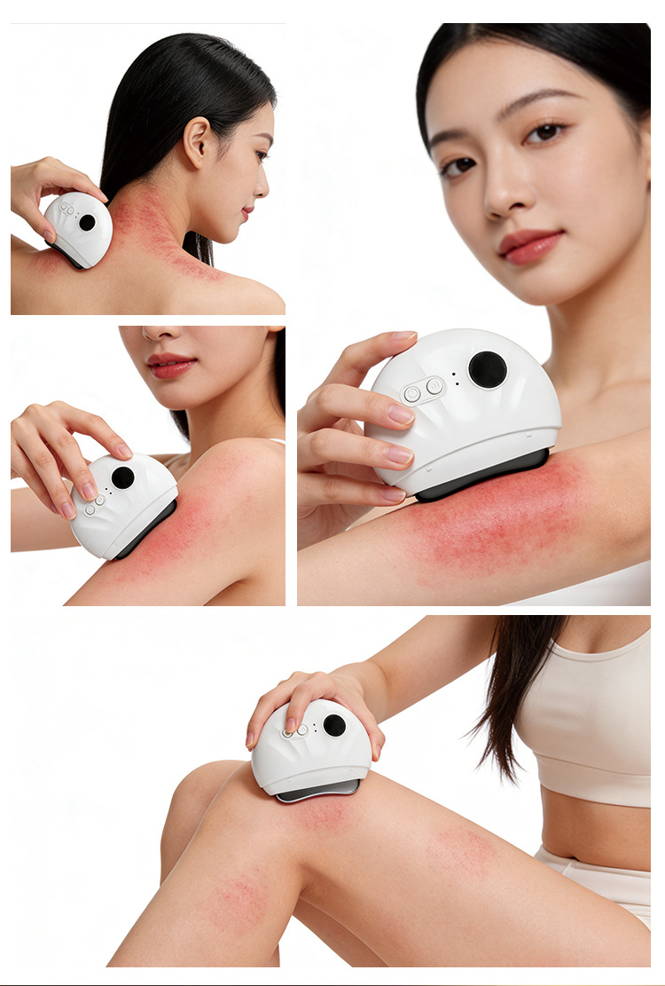 Bianstone Gua Sha Board Intelligenter Gesichtskratzer Universal-Wärmekompresse für den ganzen Körper Vibrierendes elektrisches Gua Sha Massagegerät Direktlieferung vom Hersteller