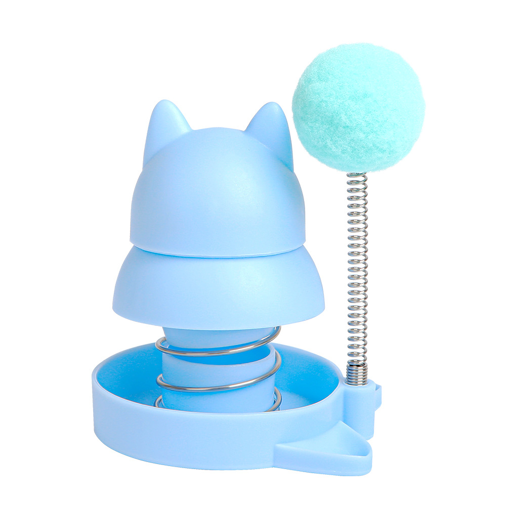 Juguetes para gatos, bolas de menta para gatos, resorte para oscilar, auto-hi, gatos para molestar, dientes para gatos para aliviar el aburrimiento, productos para mascotas