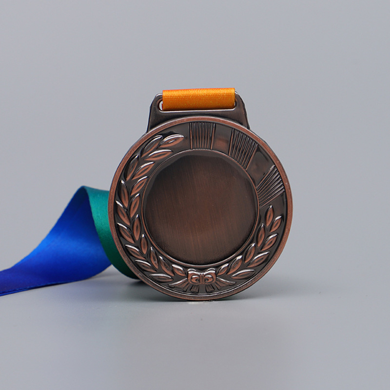 En stock metal trigo Spike Medalla Empresa personal aumento creciente medalla deportes maratón corriendo listado Trofeo