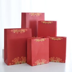 Chinese-style gift bag festive gift box packaging bag Mid-Autumn Festival Dragon Boat Festival hand-held paper bag full moon souvenir packaging bag