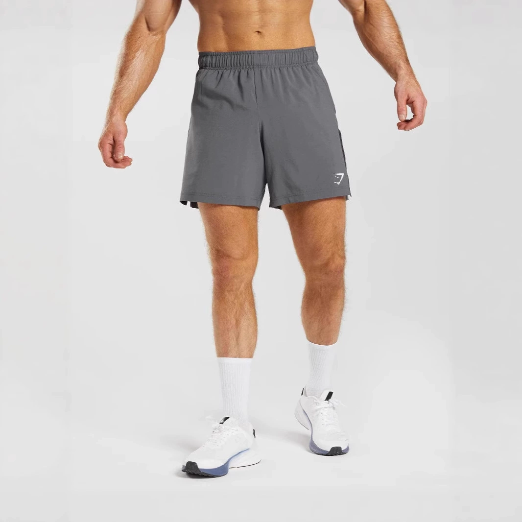 GYMSHARK шорты мужские летние спортивные повседневные быстросохнущие простые прямые спортивные штаны Shark