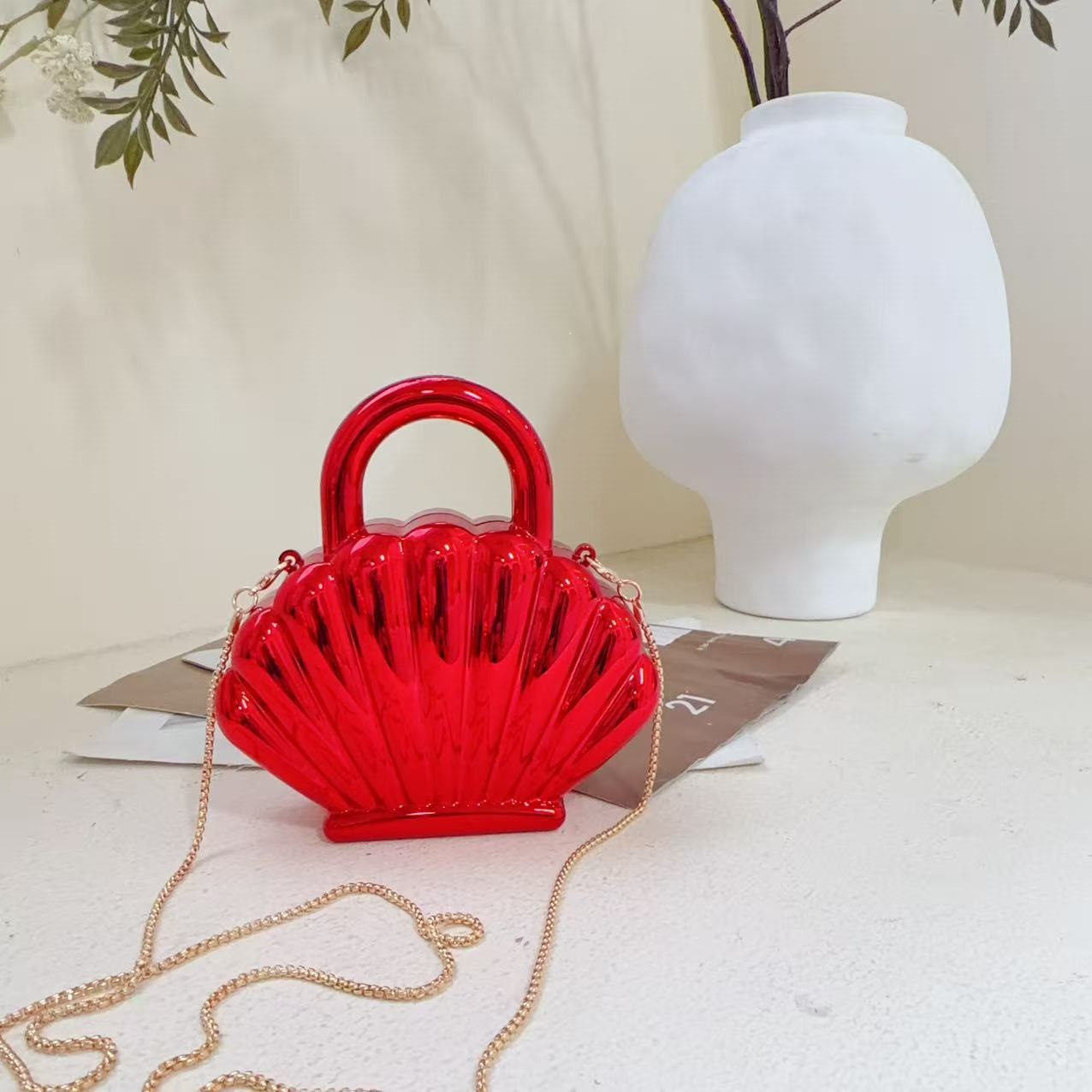 Personalized Textured Mini Shell Bag For Women Stylish Crossbody_voghion.com