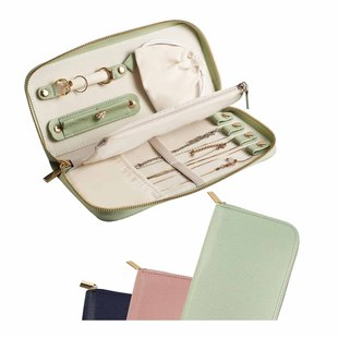 Fashion Portable Jewelry Travel Bag for Anti-winding Necklace Earrings Ring Bracelet Storage Travel essentials