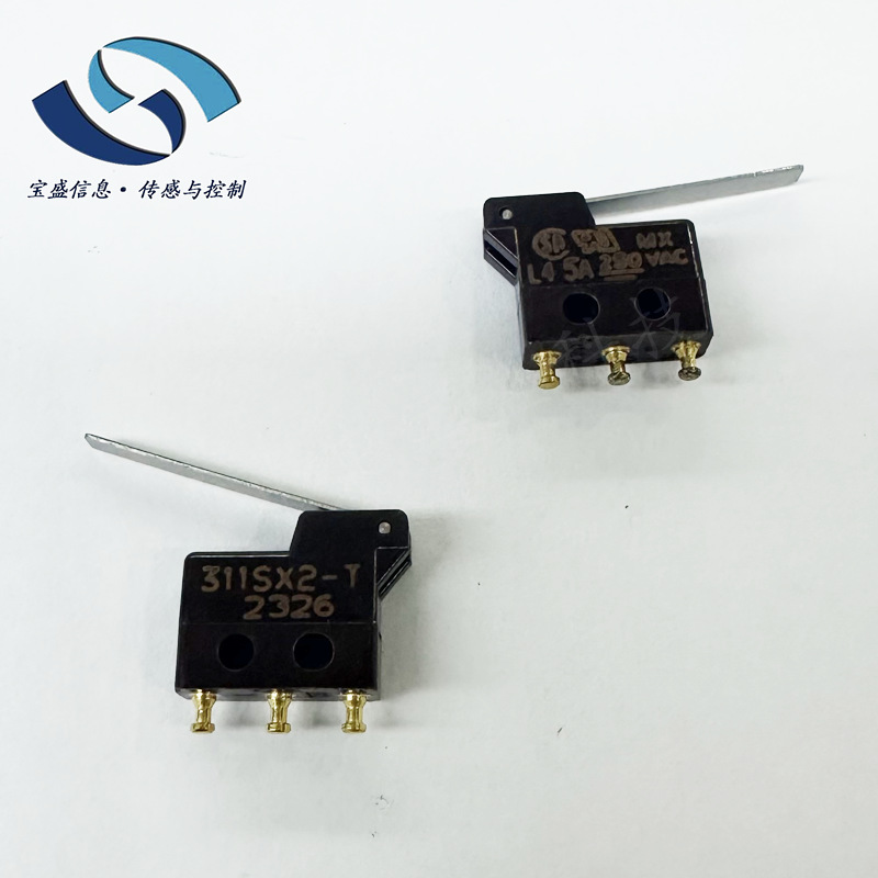 311SX2-T HONEYWELL/霍尼韦尔微动开关5A 28VDC 辊式杆SX系列全新