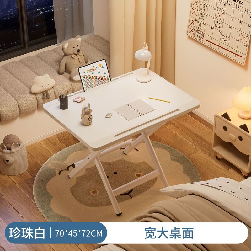 新款学习桌折叠免安装折叠桌便携儿童桌卧室书房耐用卧室宿舍桌子|undefined