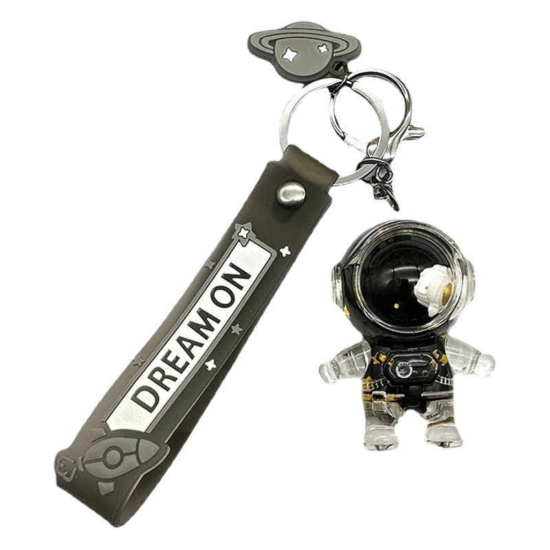 Llavero de Botella Flotante de Astronauta de Acrílico Decorativo para Auto y Regalo image 1