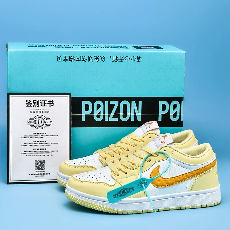 Воздушный джордан, “Зеленое яблоко”, Air Jordan 1, обувь, низкие летние кроссовки