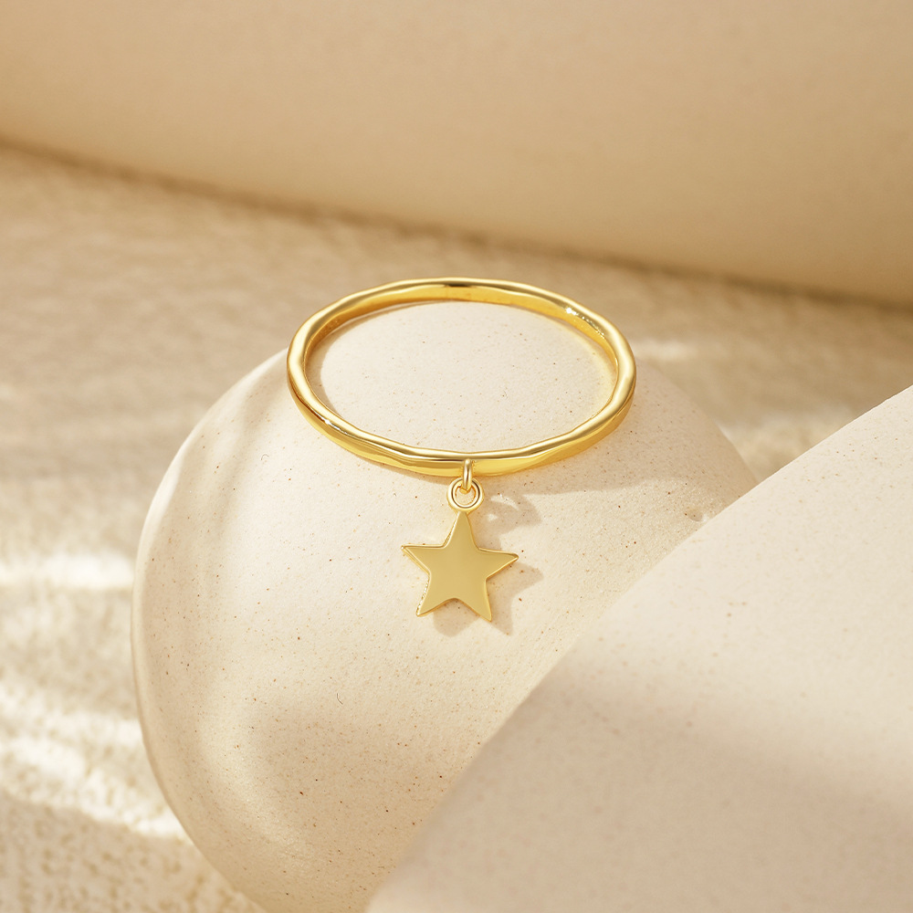 1g Weight Zircon Inlay Material Charm Rings, Rings Classification 7 Ring Size 1 Piece Quantity Wedding, Date, Engagement Occasion 925 Sterling Silver Material Cross, Star, Heart Shape Pattern All Seasons Season Women's Gender Inlay Design Simple Style Style Gold Color 925 Sterling Silver Zircon Cross Star Heart Shape Charm Rings Rings 925 Sterling Silver Rings 36