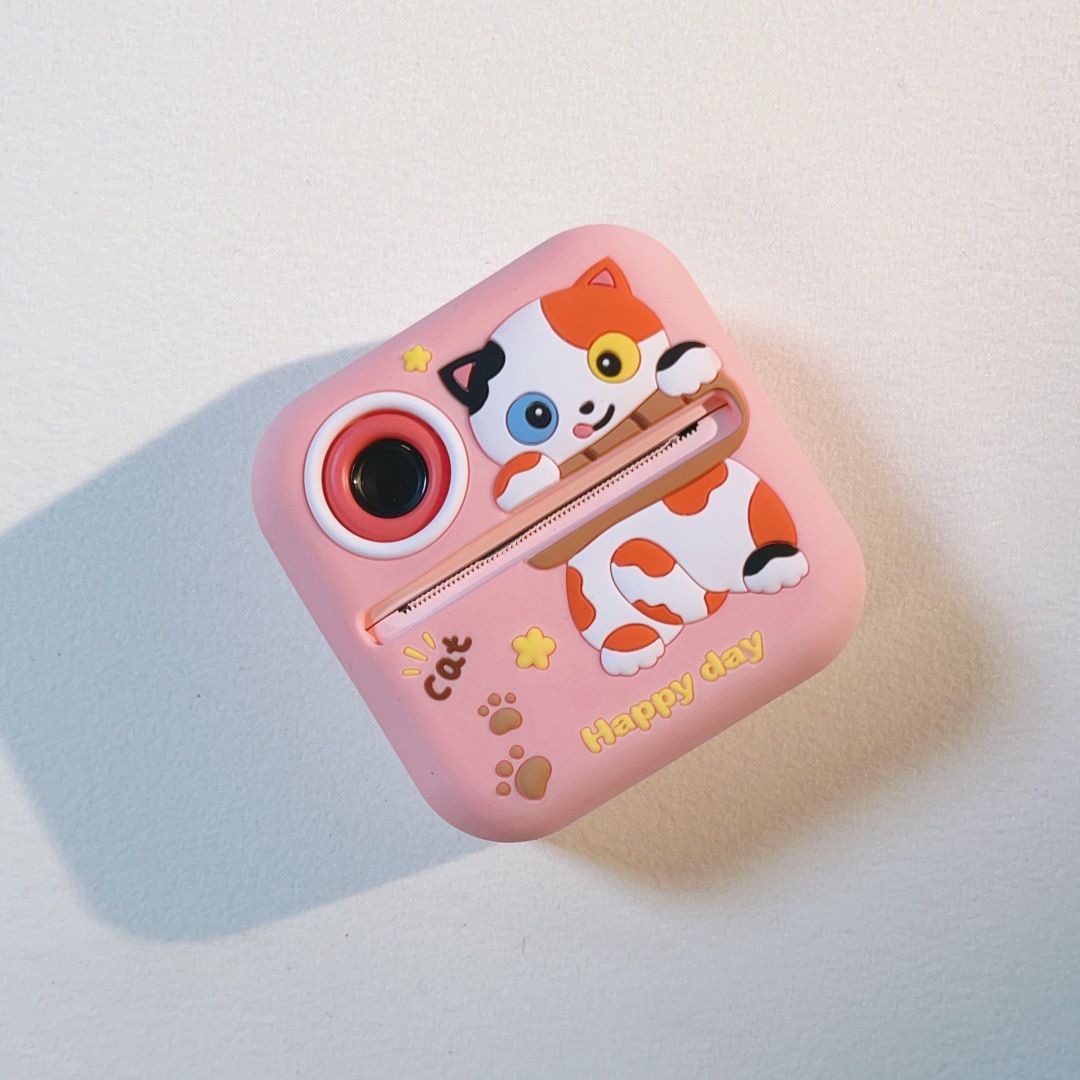 Comercio exterior cámara infantil fotocamera de impresión de dibujos animados lindos HD fotocamera antes y después de la foto personalizada