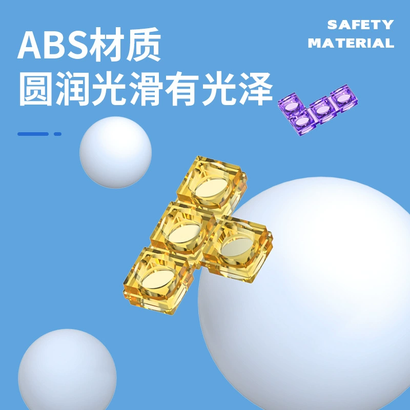 Three dimensional logic intellectual tetris for training, board game, toy, in 3d format, logical thinking, brainstorm
