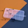 Фиксированные 10 ячеек с синим замком, 12.8×6.5×2.2 см