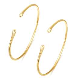 亚马逊跨境畅销款合金臂袖手链气质简约大气百搭开口可调节臂环女