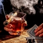 方形加厚定制玻璃烈酒杯